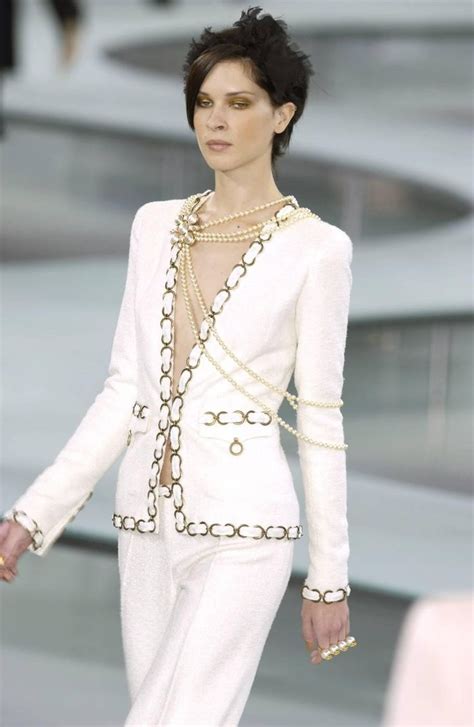 chanel in pant suit she invented|Chanel suit for women.